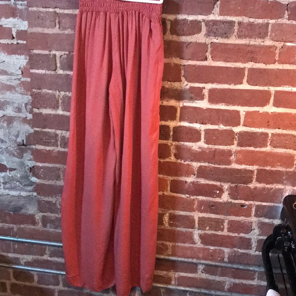 American Original Rewash wide leg Orange Pants 6